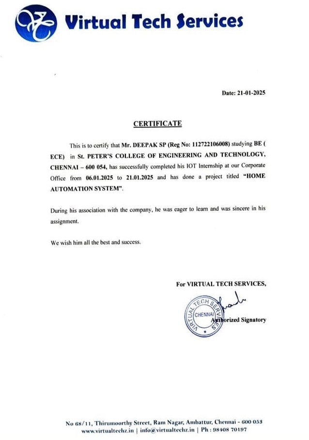 IoT Development Certificate